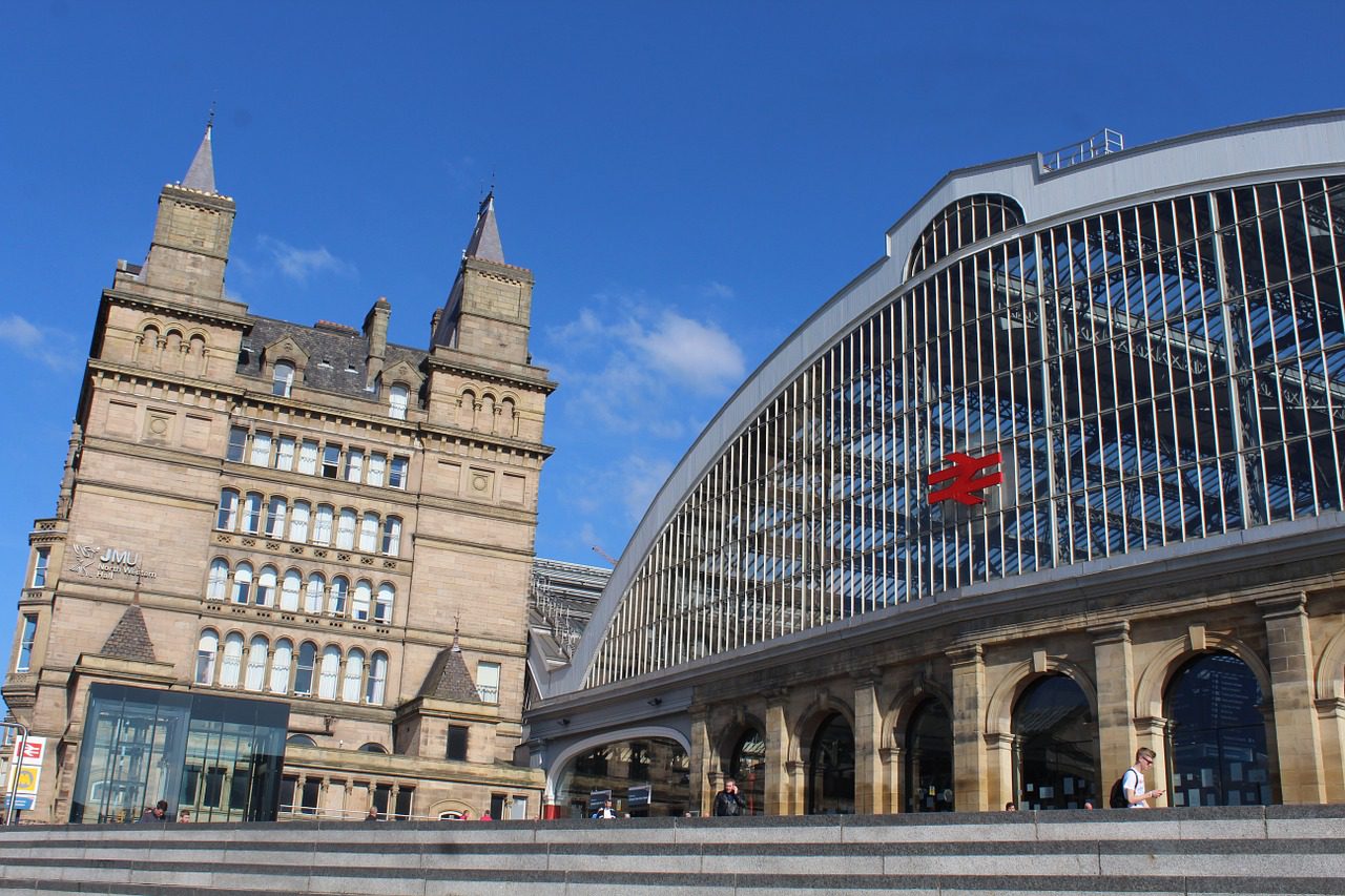 A photo of Liverpool Station