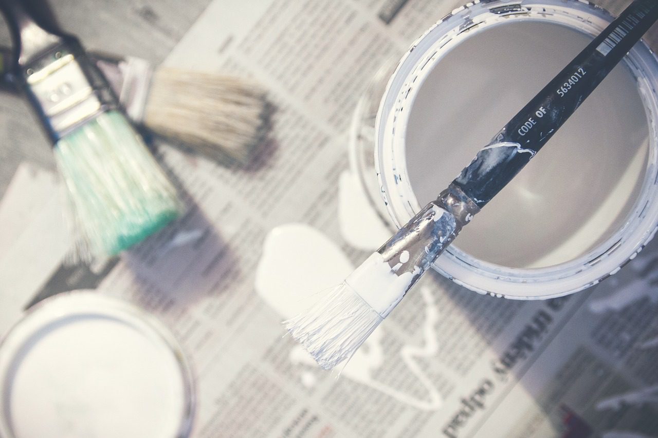 Home improvement paint invest in property