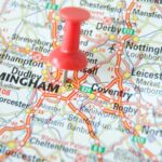 Birmingham map of west Midlands