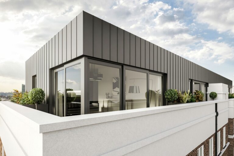 Modular rooftop home from Apex in London