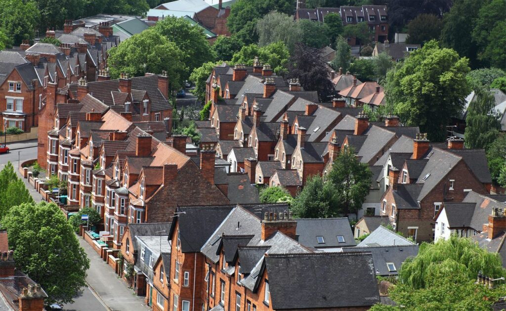 Nottingham houses mortgage yields