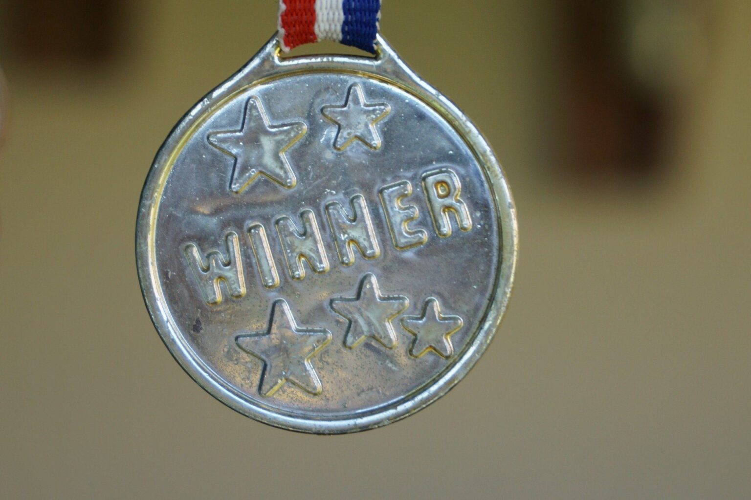Winner medal competition