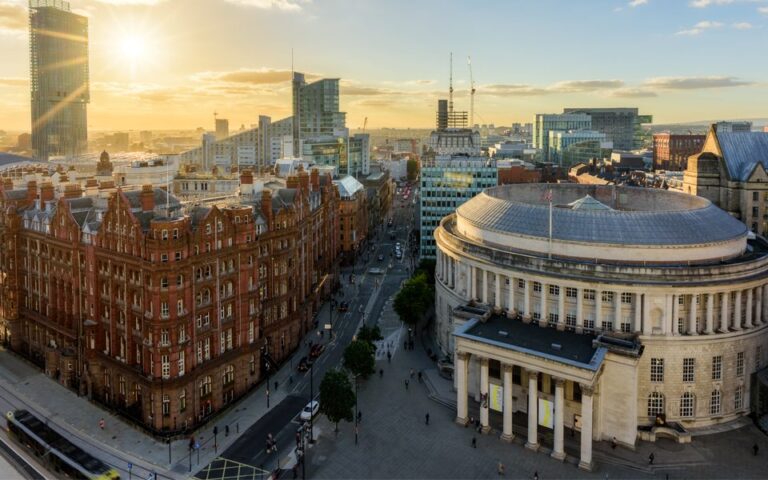 Manchester best cities invest property investment HS2