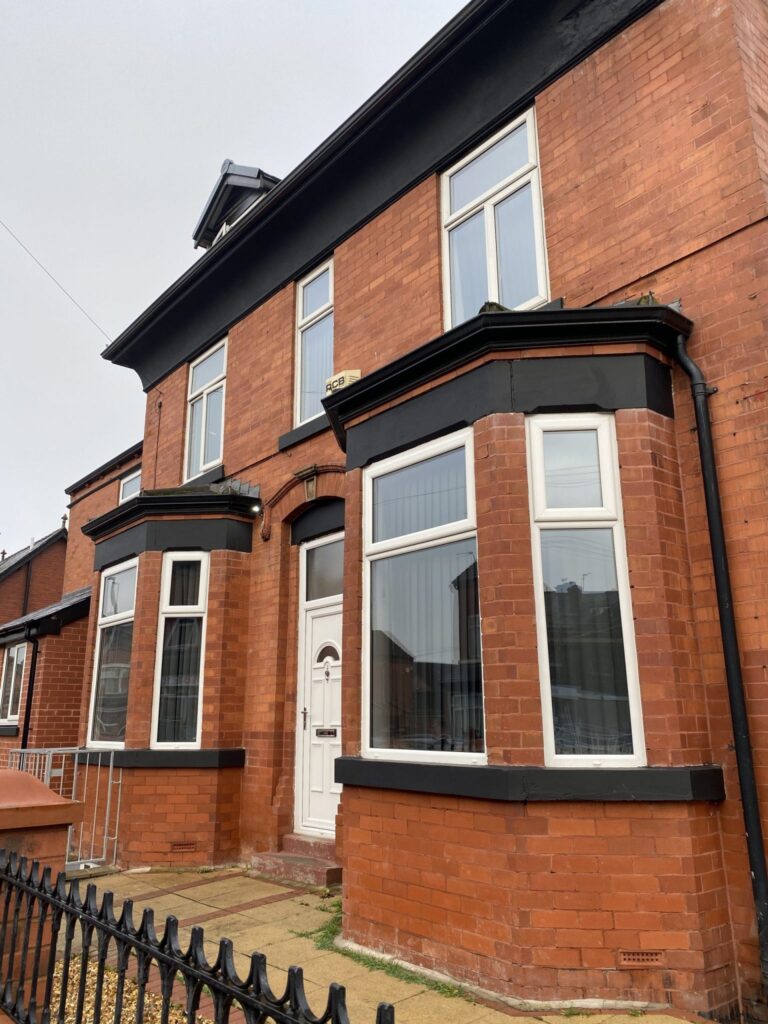 A lovely red-brick townhouse in Salford