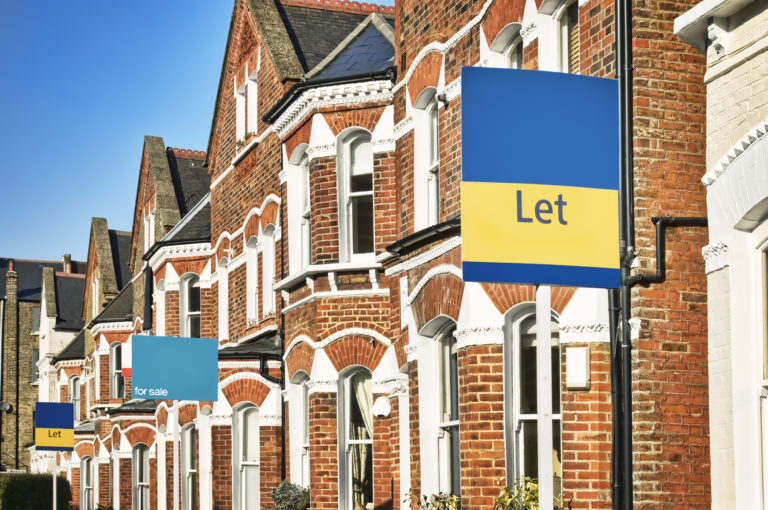 Properties renting buy-to-let rents