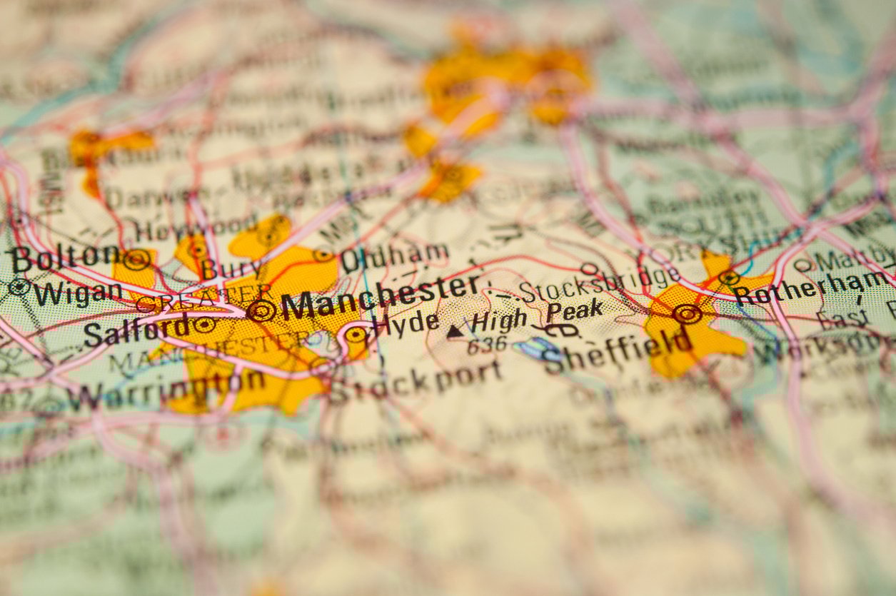 Map Manchester