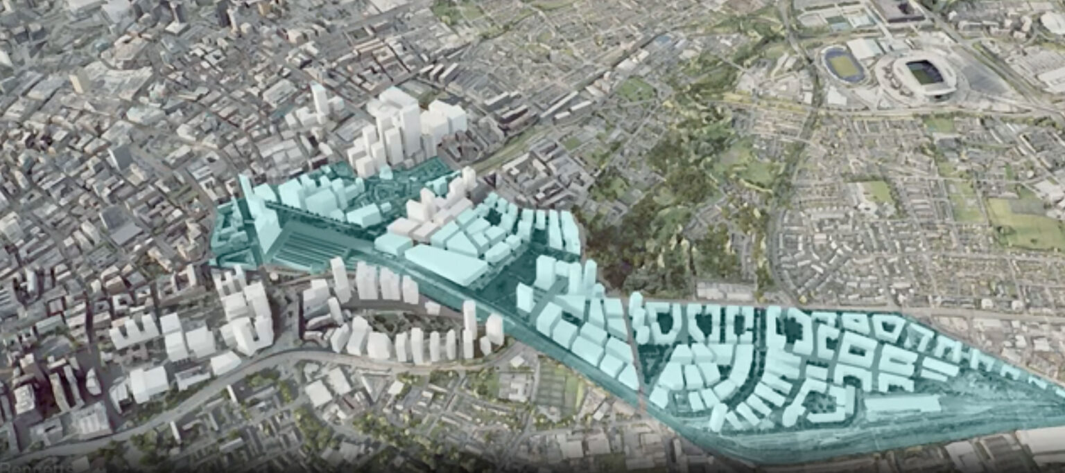 Manchester underground regeneration