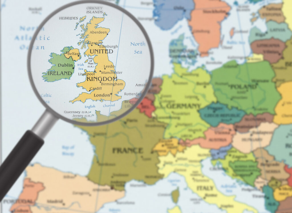 Map Europe